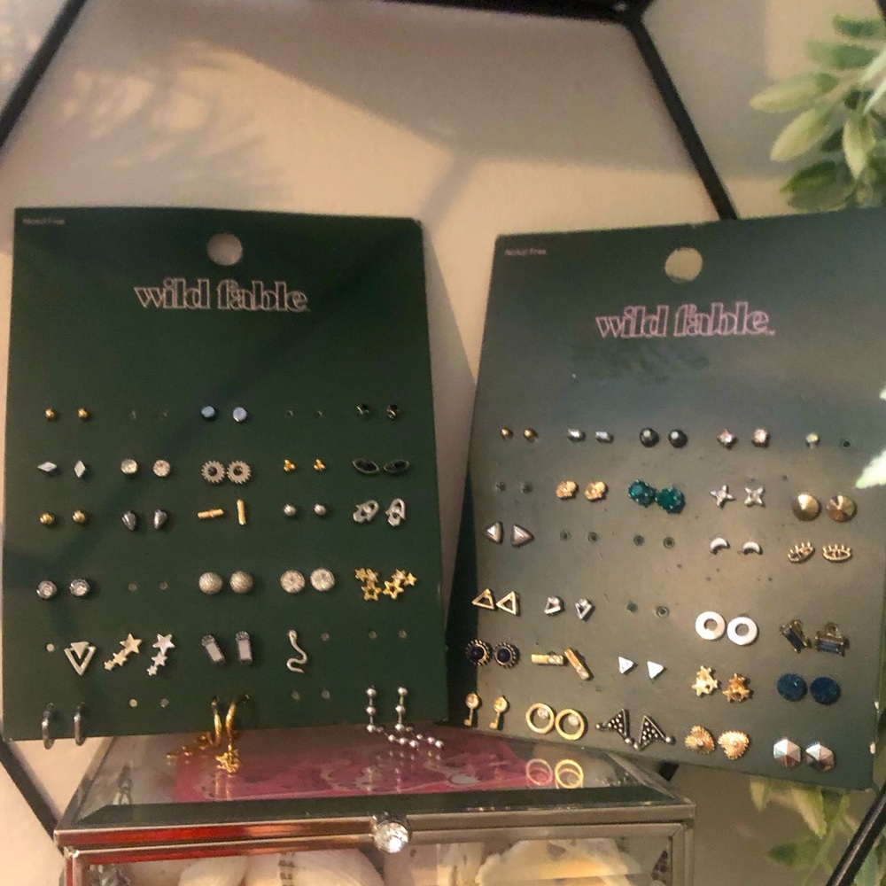 wild fable Lot of Earrings